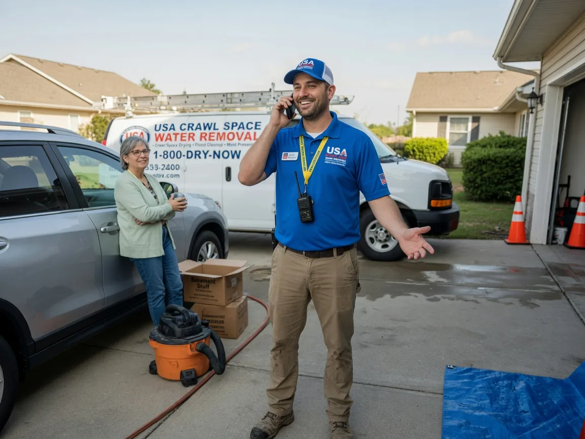Crawl Space Water Removal Hampton, IA FAQs